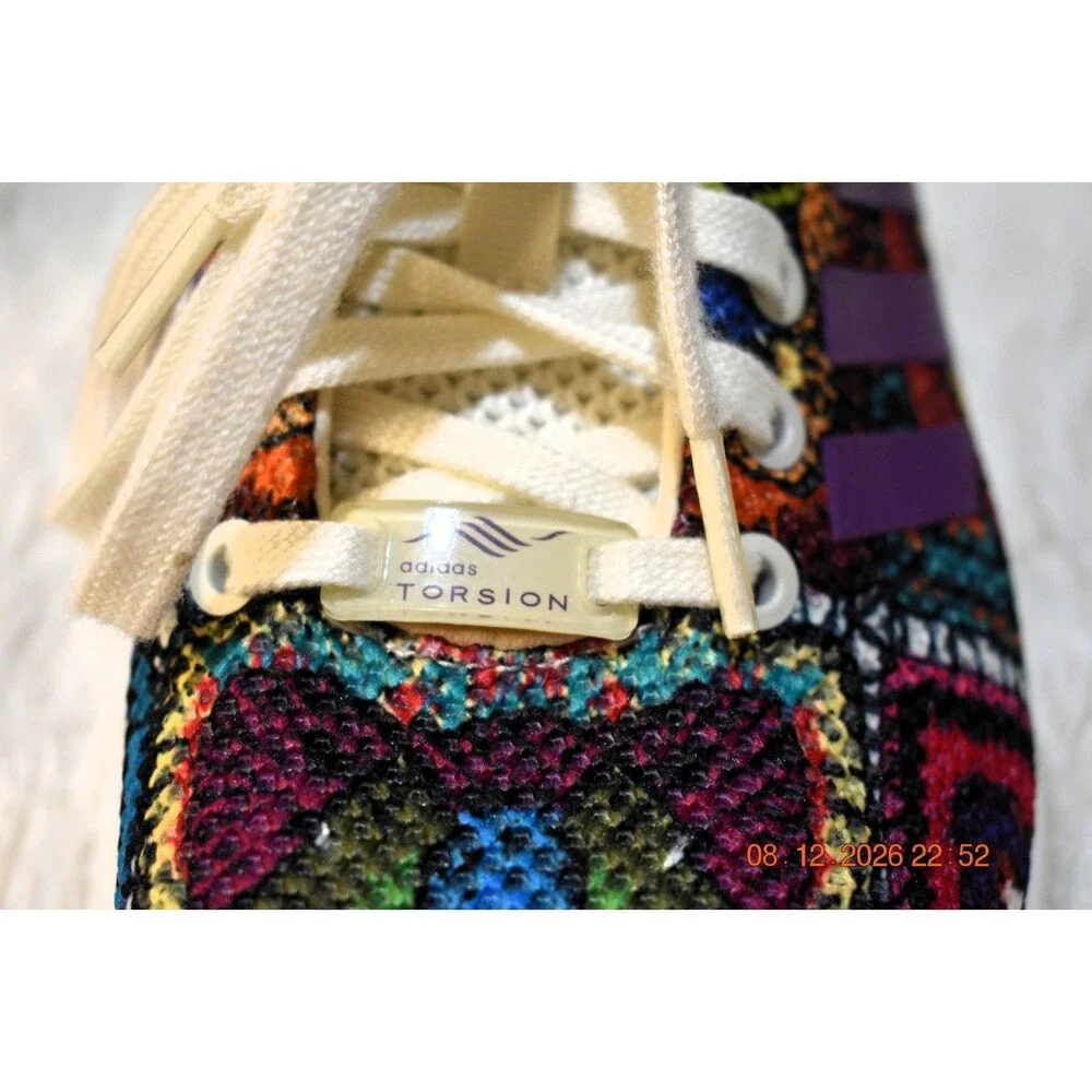 Adidas ZX Flux Torsion Multicolor Grape Sneaker Running - Women's Size 7.5